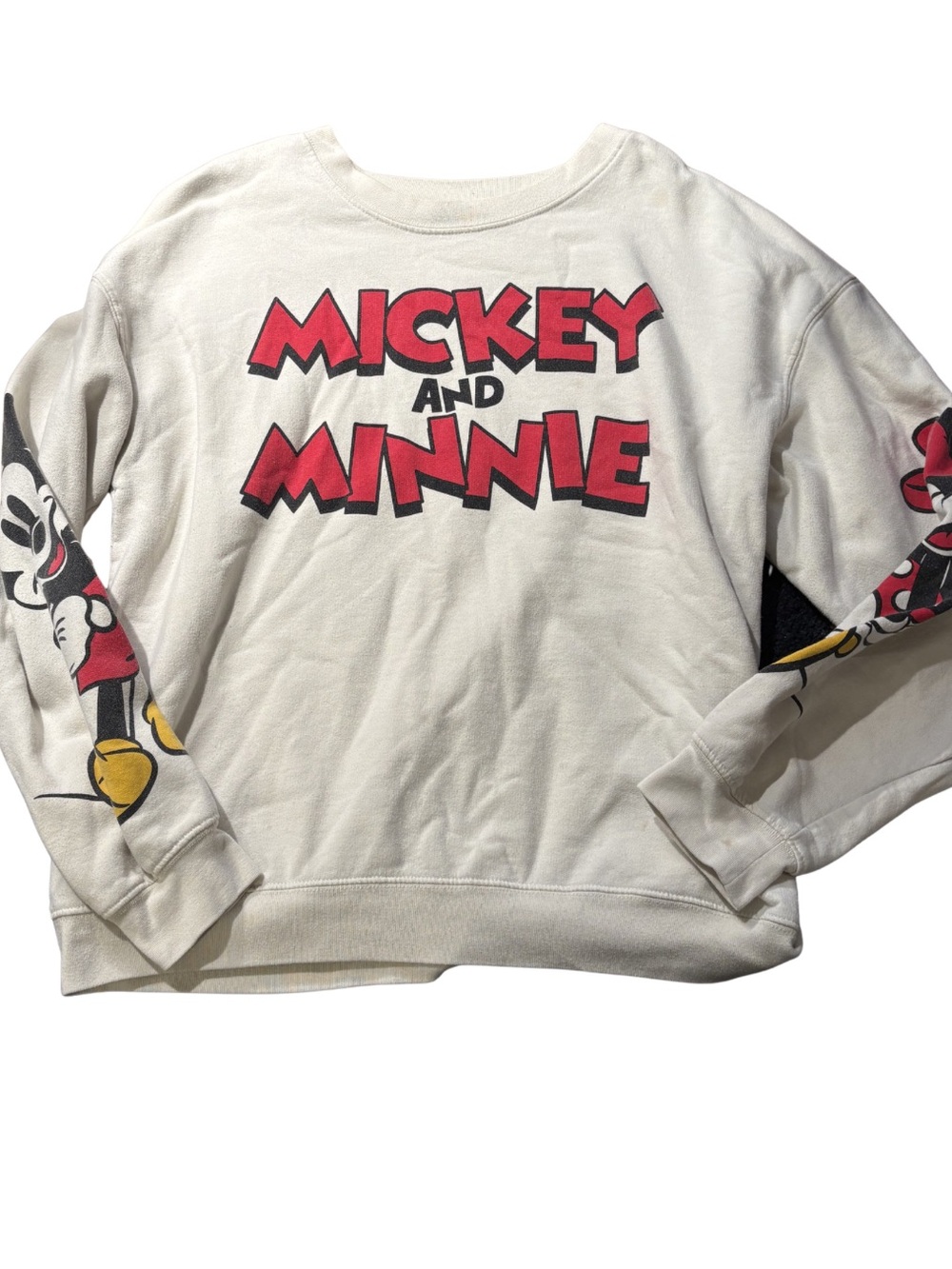 RARE vintage Disney Mickey and Minnie sweatshirt